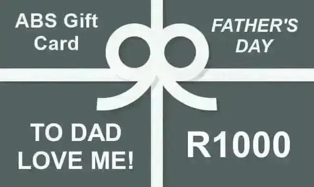 ABSOLUTESKIN Gift Cards Father's Day | AbsoluteSkin | AbsoluteSkin