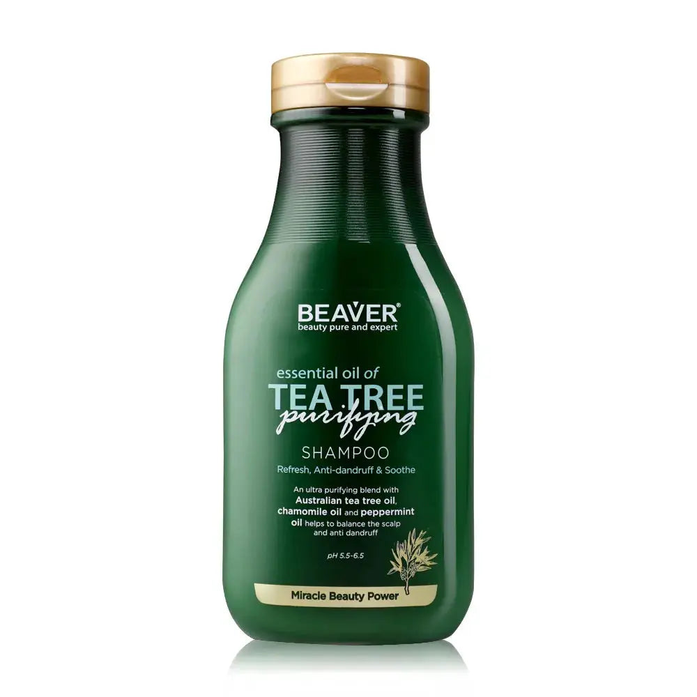 Beaver Tea Tree Oil Shampoo 350ml | Beaver | AbsoluteSkin