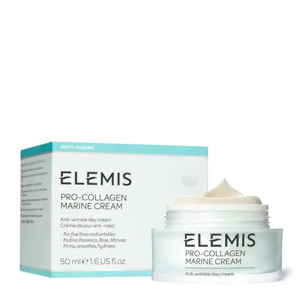 Elemis Pro-Collagen Marine Cream packaging on a white background