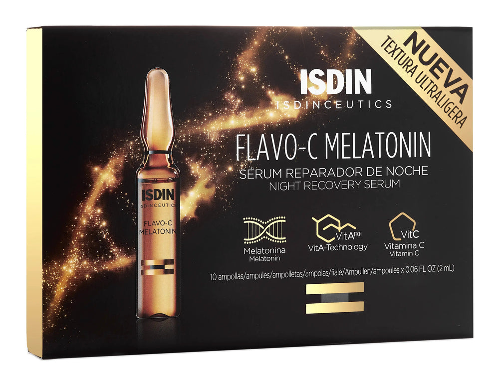 ISDIN Flavo C Melatonin 10u 10 x 2ml | ISDIN | AbsoluteSkin