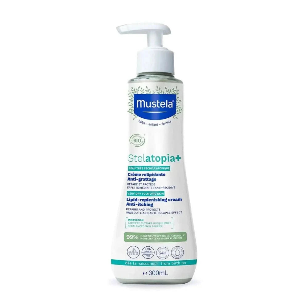MUSTELA STELATOPIA+ Lipid Replenishing Cream 300ml | Mustela | AbsoluteSkin