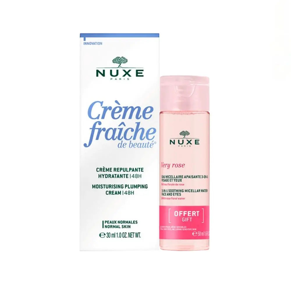 NUXE Creme Fraiche Plumping Cream 30ml and Micellar Water 50ml | NUXE | AbsoluteSkin