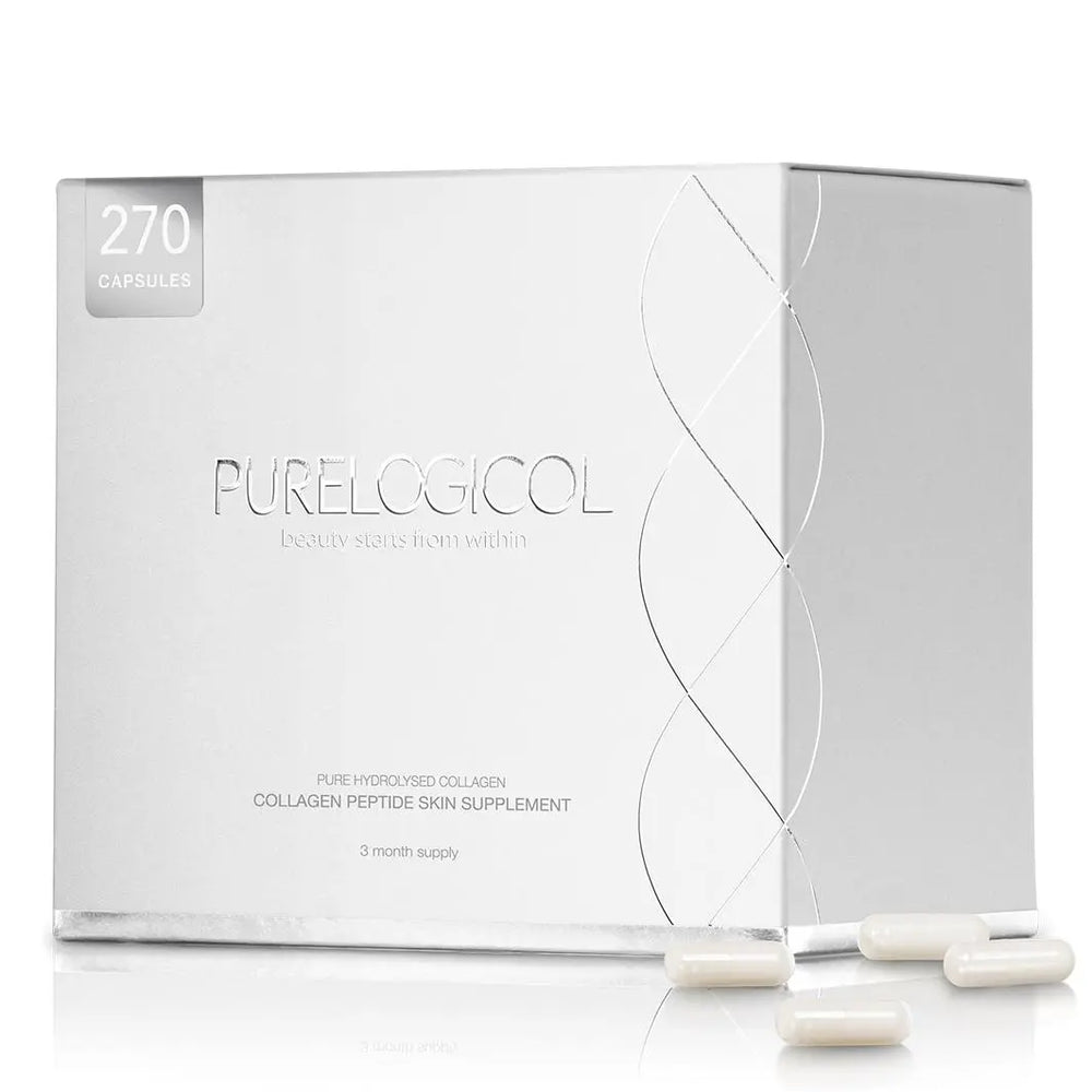 PURELOGICOL Collagen Peptide Skin Supplement (270 capsules) | Purelogicol | AbsoluteSkin