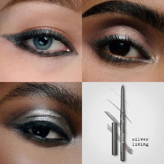 STILA Smudge & Set Waterproof Gel Eye Liner (Silver Lining) | STILA | AbsoluteSkin