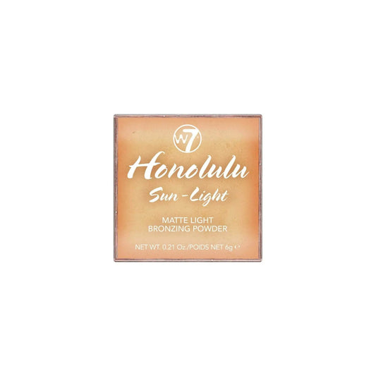 W7 Honolulu Bronzing Powder (Sun Light) | W7 | AbsoluteSkin