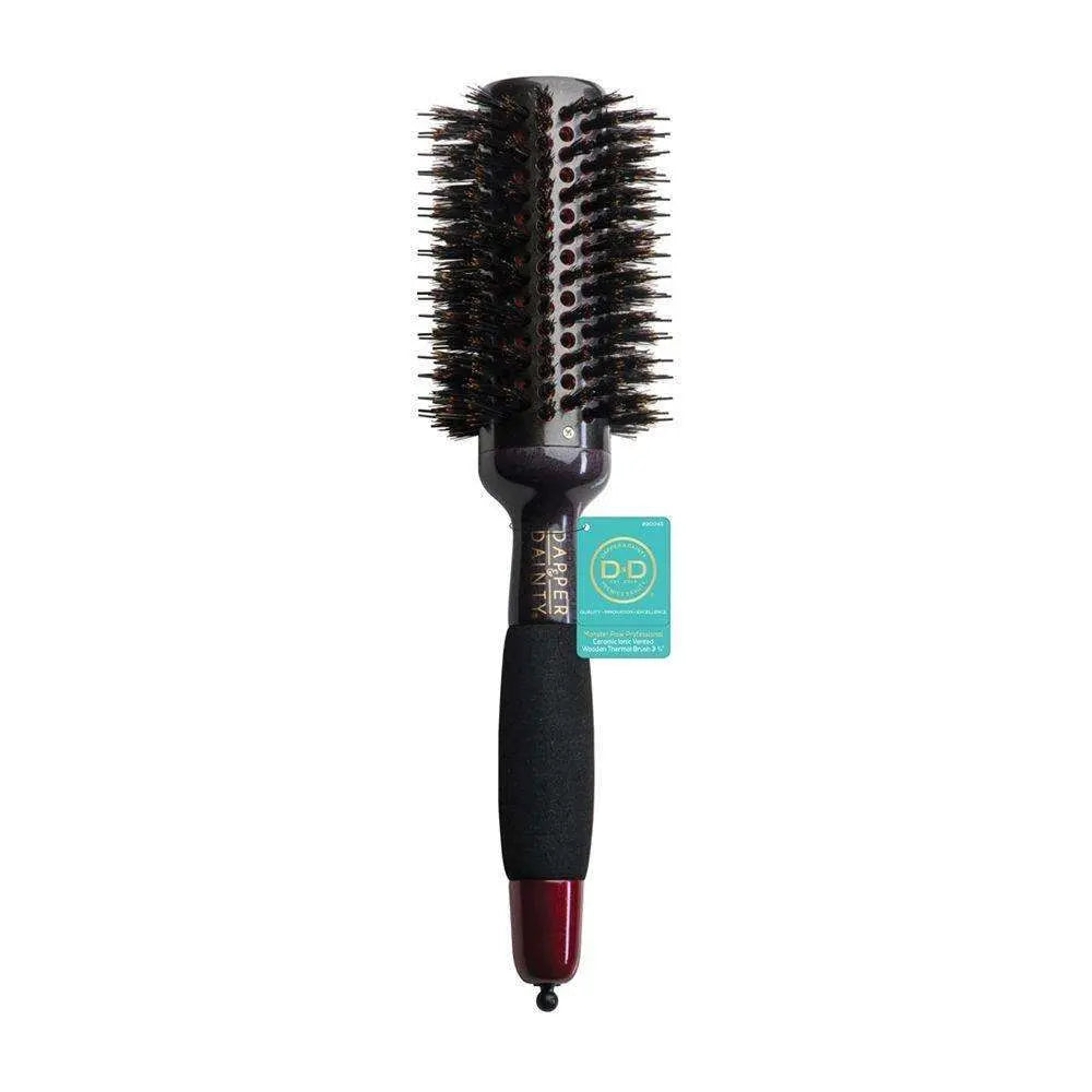 DD Monster Flow Professional Vented Wooden Thermal Brush 25mm (DD045) % | product_vendor%