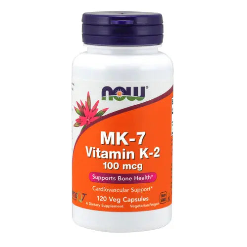 NOW Foods MK-7 Vitamin K2 Description 100mcg 120units % | product_vendor%