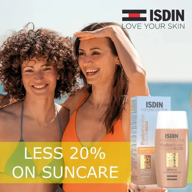 ISDIN Less 20% on Suncare - AbsoluteSkin