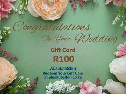 ABS Gift Cards (Wedding) | AbsoluteSkin | AbsoluteSkin
