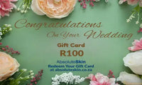 Load image into Gallery viewer, Gift card with floral design and text on a green background
