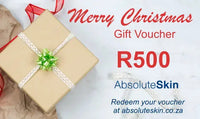 Load image into Gallery viewer, Gift voucher for R500 with a Christmas-themed design featuring a present and ribbons.
