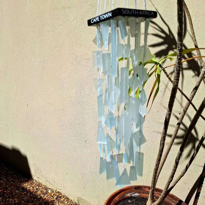 ABS Glass Windchime Dark Wood Top | AbsoluteSkin | AbsoluteSkin