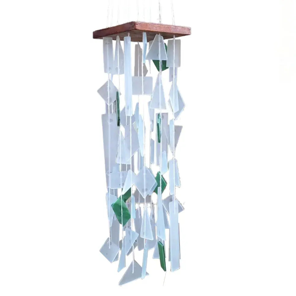 ABS Handcrafted Sandblasted Glass Wind Chime | AbsoluteSkin | AbsoluteSkin