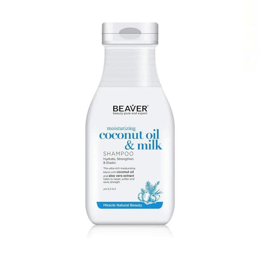 Beaver Coconut Oil and Milk Shampoo 350ml | Beaver | AbsoluteSkin