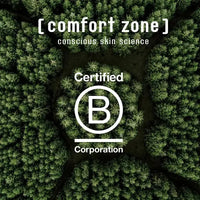 Load image into Gallery viewer, Aerial view of a forest with &#39;comfort zone&#39; and &#39;Certified B Corporation&#39; text overlay.
