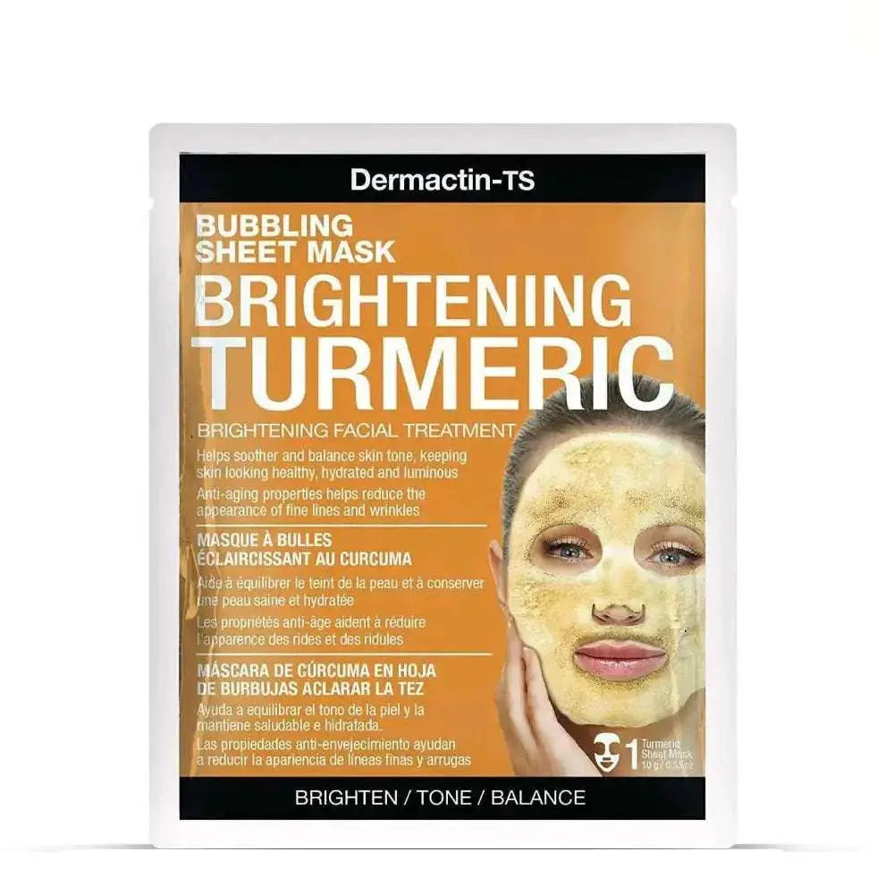 DERMACTIN Brightening Tumeric Facial Sheet Mask | DERMACTIN | AbsoluteSkin