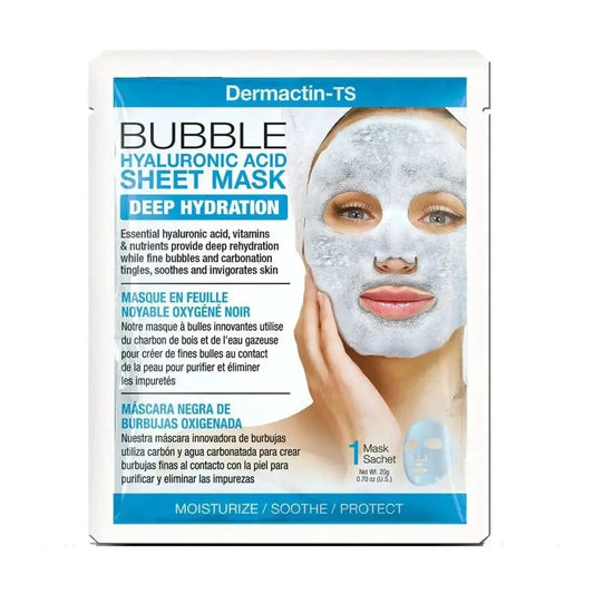 DERMACTIN Facial Sheet Mask Bubble Rejuvenating Hyaluronic Acid 24g | DERMACTIN | AbsoluteSkin
