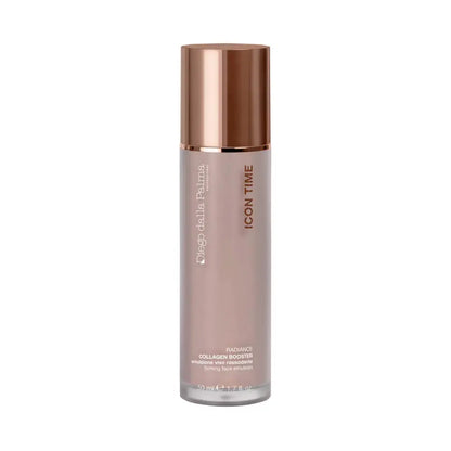 Cosmetic concealer bottle with black cap on a white background