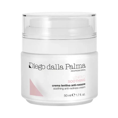 Jar of Diego dalla Palma soothing anti-redness cream on a white background