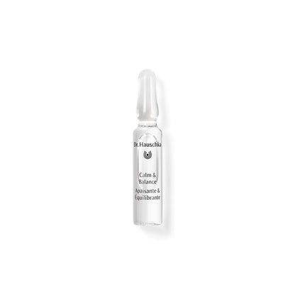Dr. Hauschka skincare serum bottle on a white background