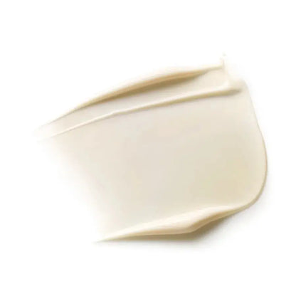 Beige cream swatch on a white background