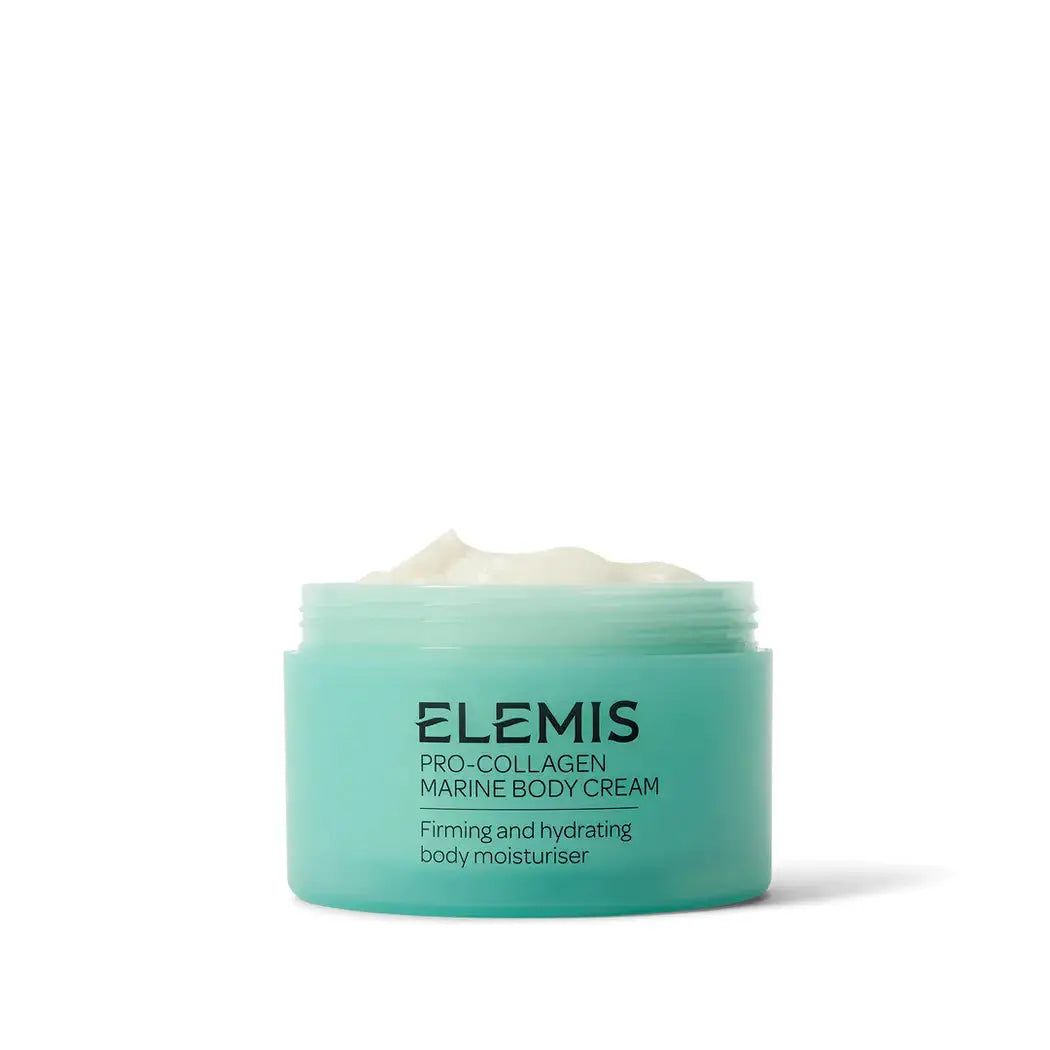 ELEMIS Pro-Collagen Marine Body Cream jar on a white background
