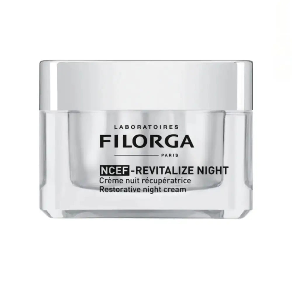 Filorga NCEF-Revitalize Night cream jar on a white background