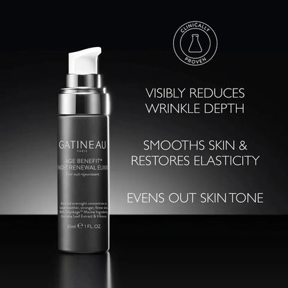 GATINEAU Age Benefit Night Renewal Elixir 30ml | GATINEAU | AbsoluteSkin