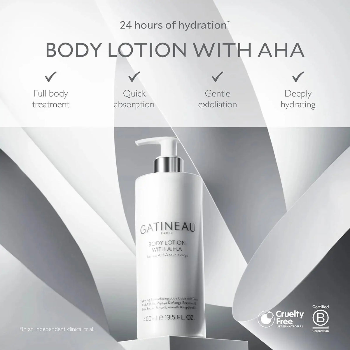 GATINEAU Body Lotion with AHA 400ml | GATINEAU | AbsoluteSkin