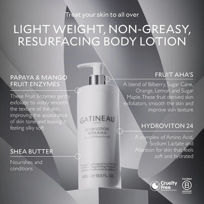 GATINEAU Body Lotion with AHA 400ml | GATINEAU | AbsoluteSkin