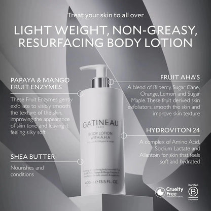 GATINEAU Body Lotion with AHA 400ml | GATINEAU | AbsoluteSkin