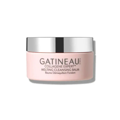 Gatineau Collagene Expert Melting Cleansing Balm jar on a white background