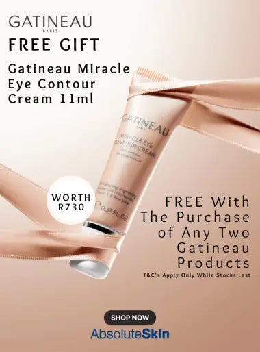 Gatineau Miracle Eye Contour Cream 11ml with promotional text on a white background