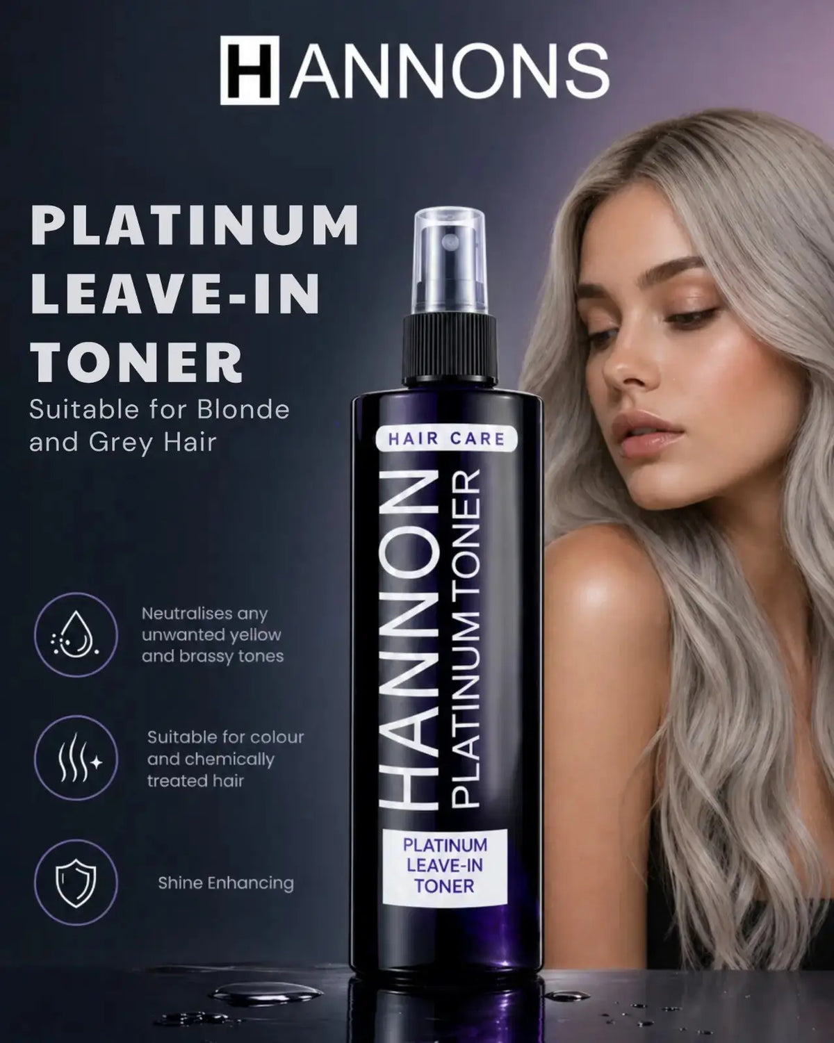 HANNON Platinum Leave in Toner 270ml | HANNON | AbsoluteSkin