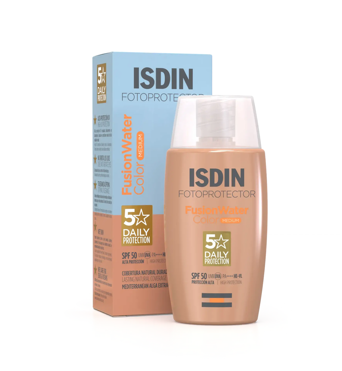 ISDIN FP Fusion Water Color SPF50 50ml (Medium) | ISDIN | AbsoluteSkin