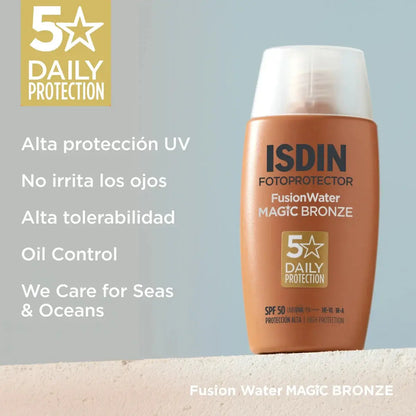 ISDIN FP Fusion Water Color SPF50 (Bronze) 50ml | ISDIN | AbsoluteSkin