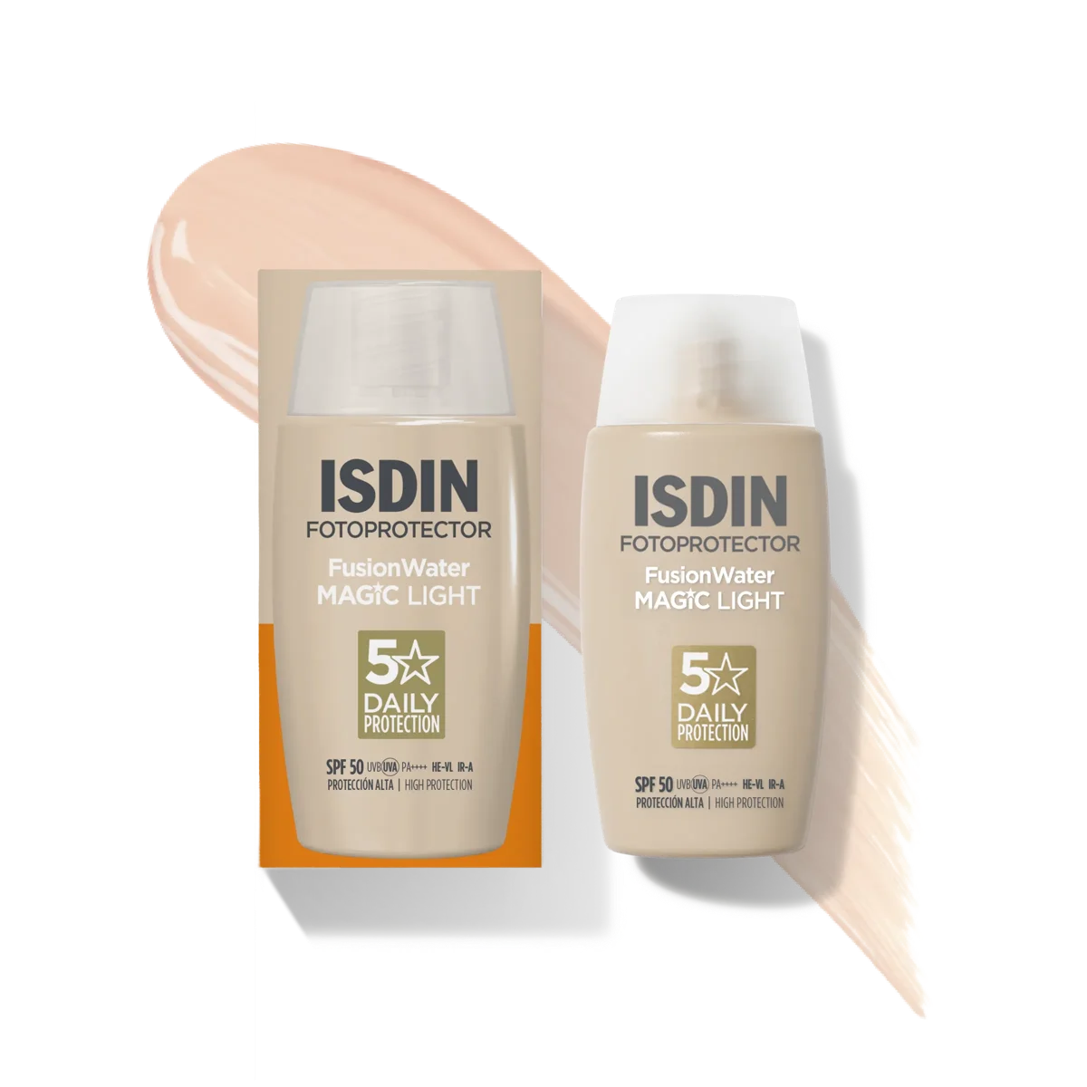 ISDIN FP Fusion Water Color SPF50 (Light) 50ml | ISDIN | AbsoluteSkin
