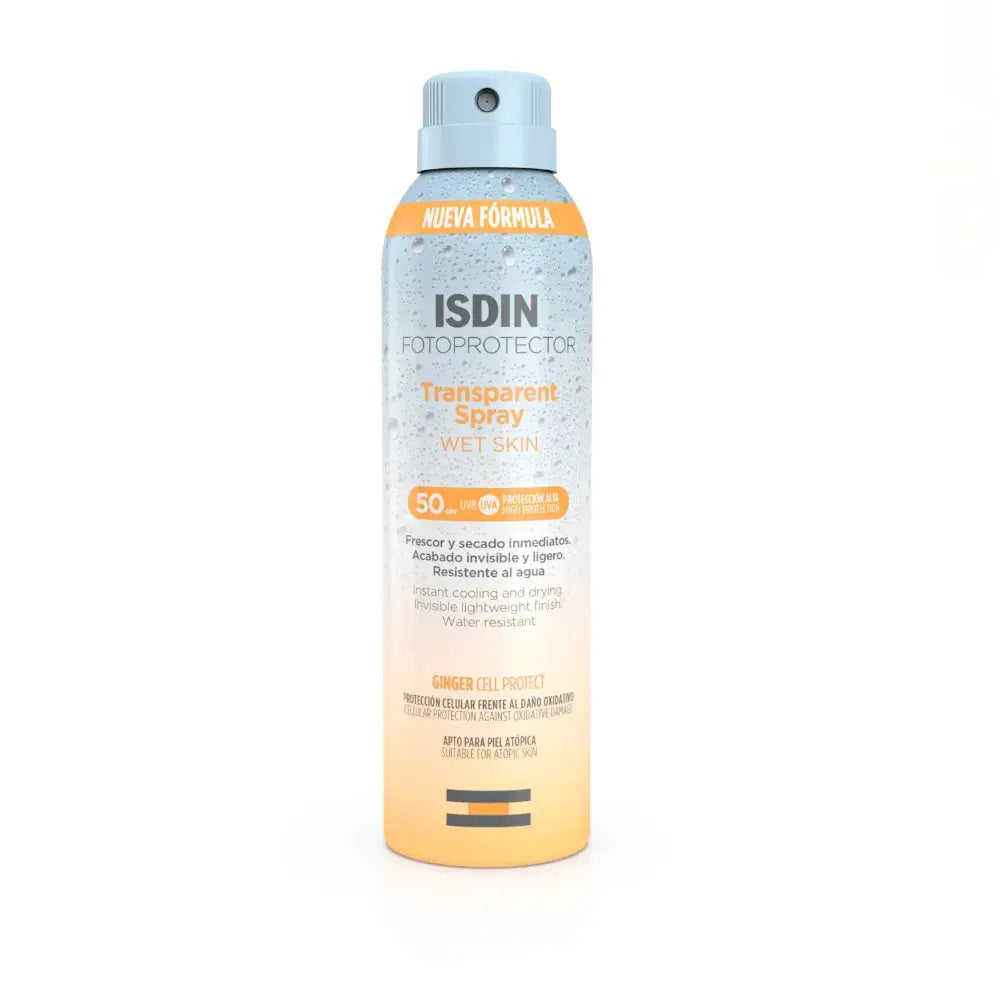 ISDIN Transparent Spray Wet Skin SPF50 250ml | ISDIN | AbsoluteSkin