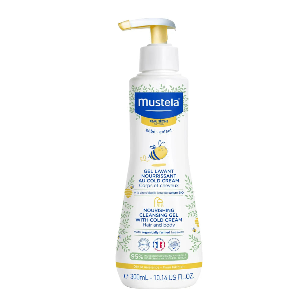 MUSTELA Nourishing Cleansing Gel with Cold Cream 300ml | Mustela | AbsoluteSkin