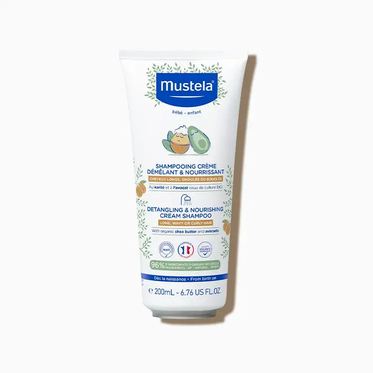 MUSTELA Detangling & Nourishing Cream Shampoo 200ml - AbsoluteSkin