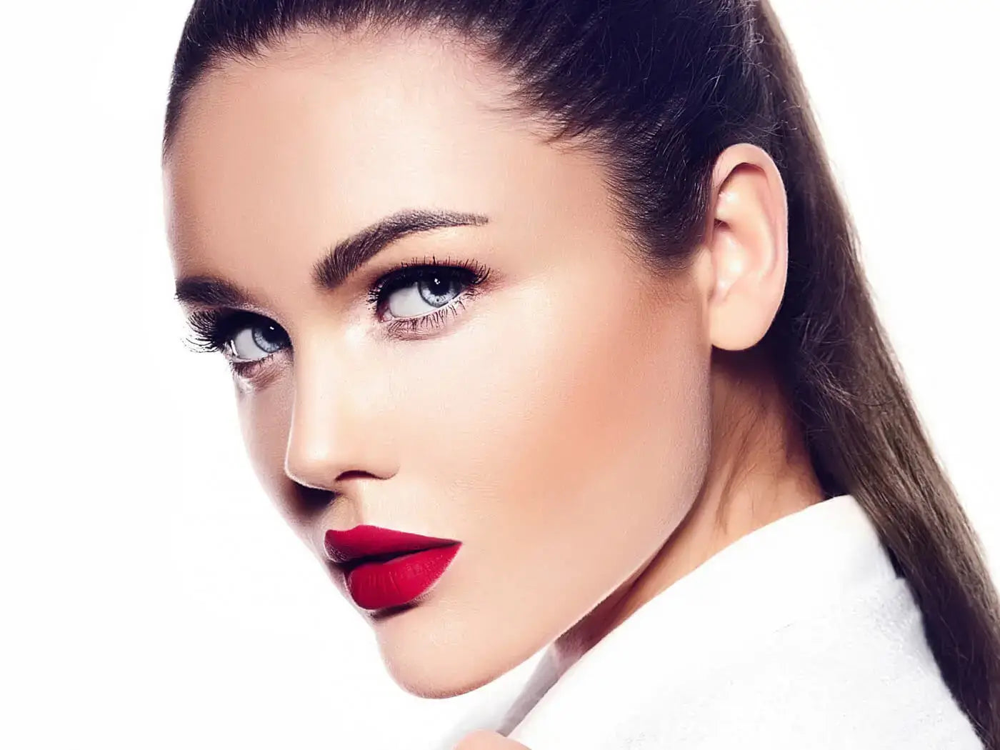 Lady on Home page back ground