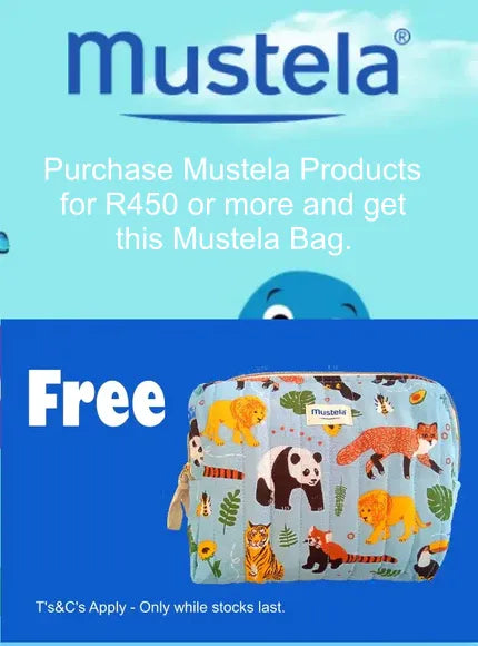 Purchase Mustela Products for free and get this bag FREE!-