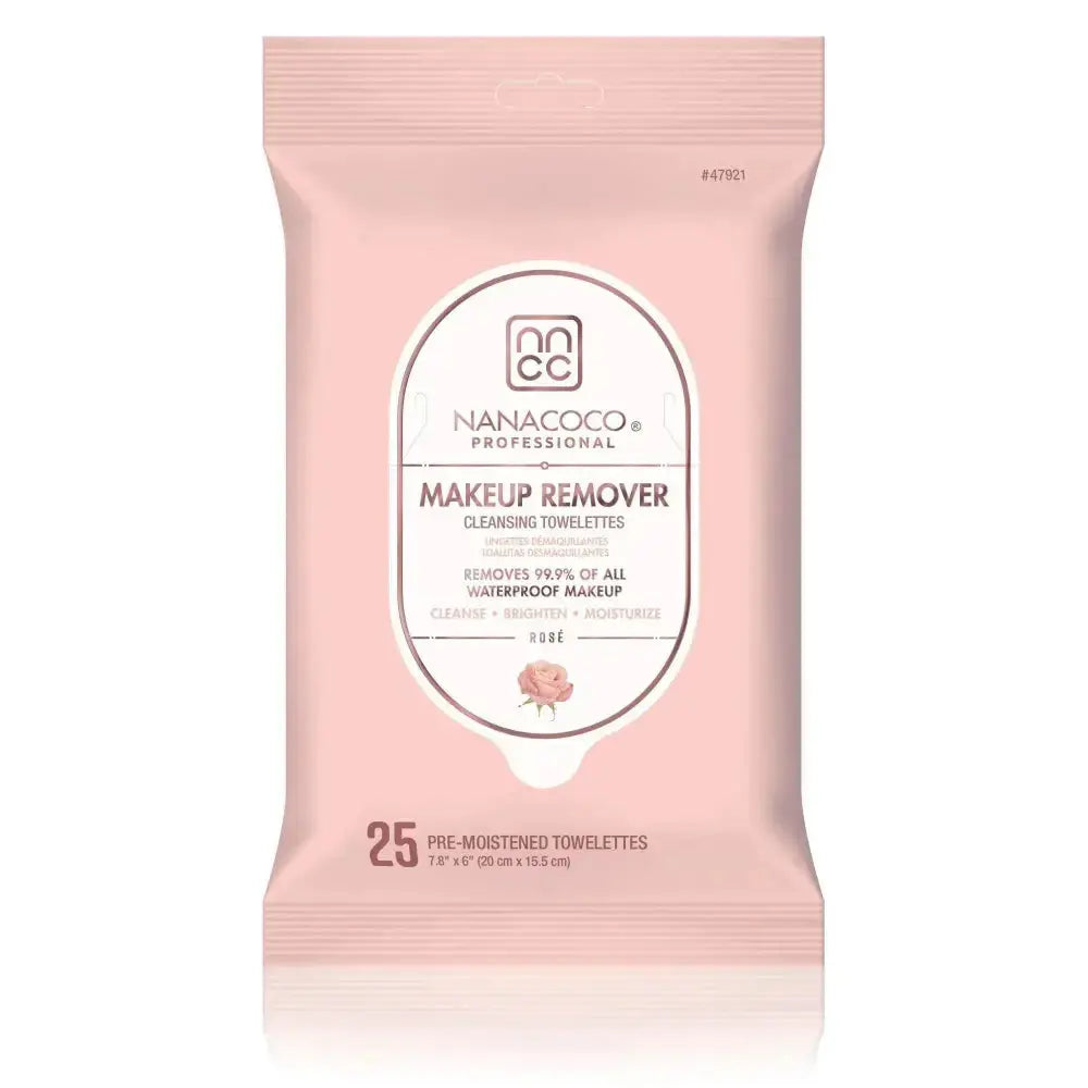 NANACOCO Makeup Remover Cleansing Towelettes 25pc | Nanacoco | AbsoluteSkin