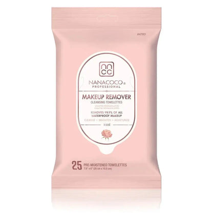 NANACOCO Makeup Remover Cleansing Towelettes 25pc | Nanacoco | AbsoluteSkin
