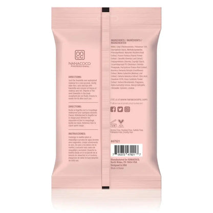 NANACOCO Makeup Remover Cleansing Towelettes 25pc | Nanacoco | AbsoluteSkin