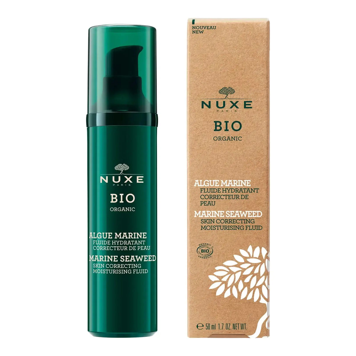 NUXE BIO ORGANIC Correcting Moisturising Fluid 50ml | NUXE | AbsoluteSkin