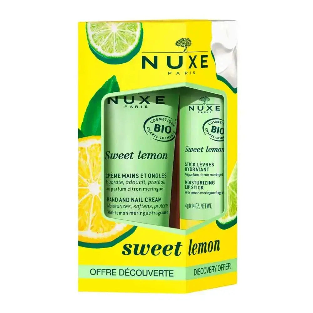 NUXE BIO Sweet Lemon Lip and Hand Duo Pack | NUXE | AbsoluteSkin
