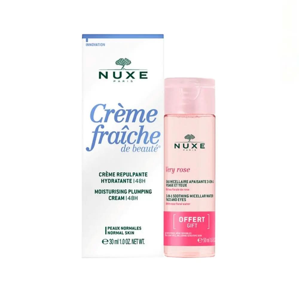 NUXE Creme Fraiche Plumping Cream 30ml and Micellar Water 50ml | NUXE | AbsoluteSkin