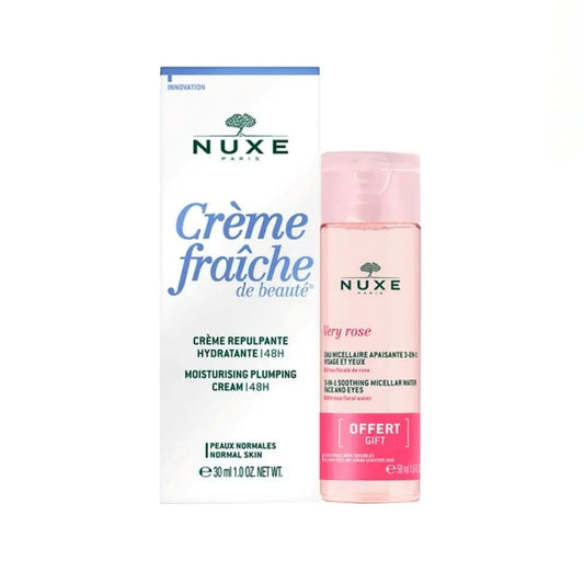 NUXE Creme Fraiche Plumping Cream 30ml and Micellar Water 50ml | NUXE | AbsoluteSkin