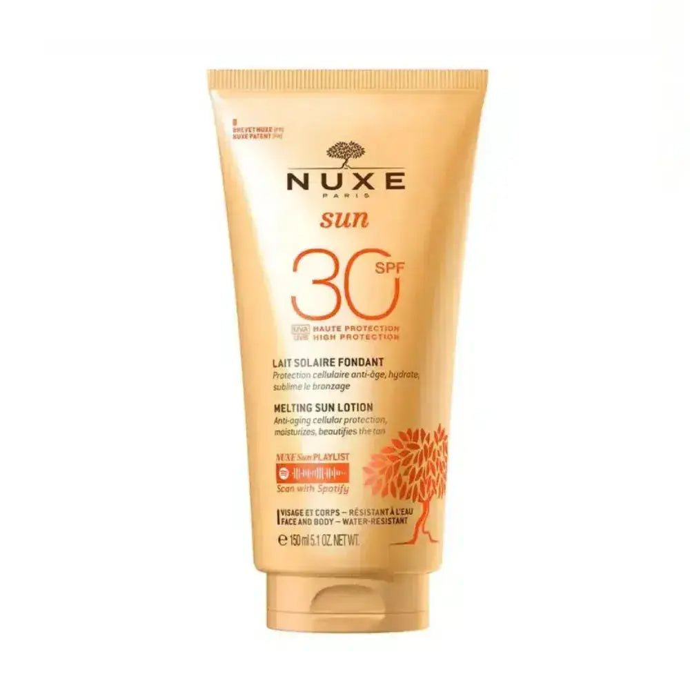 NUXE Melting Sun Lotion for Face and Body SPF30 150ml | NUXE | AbsoluteSkin